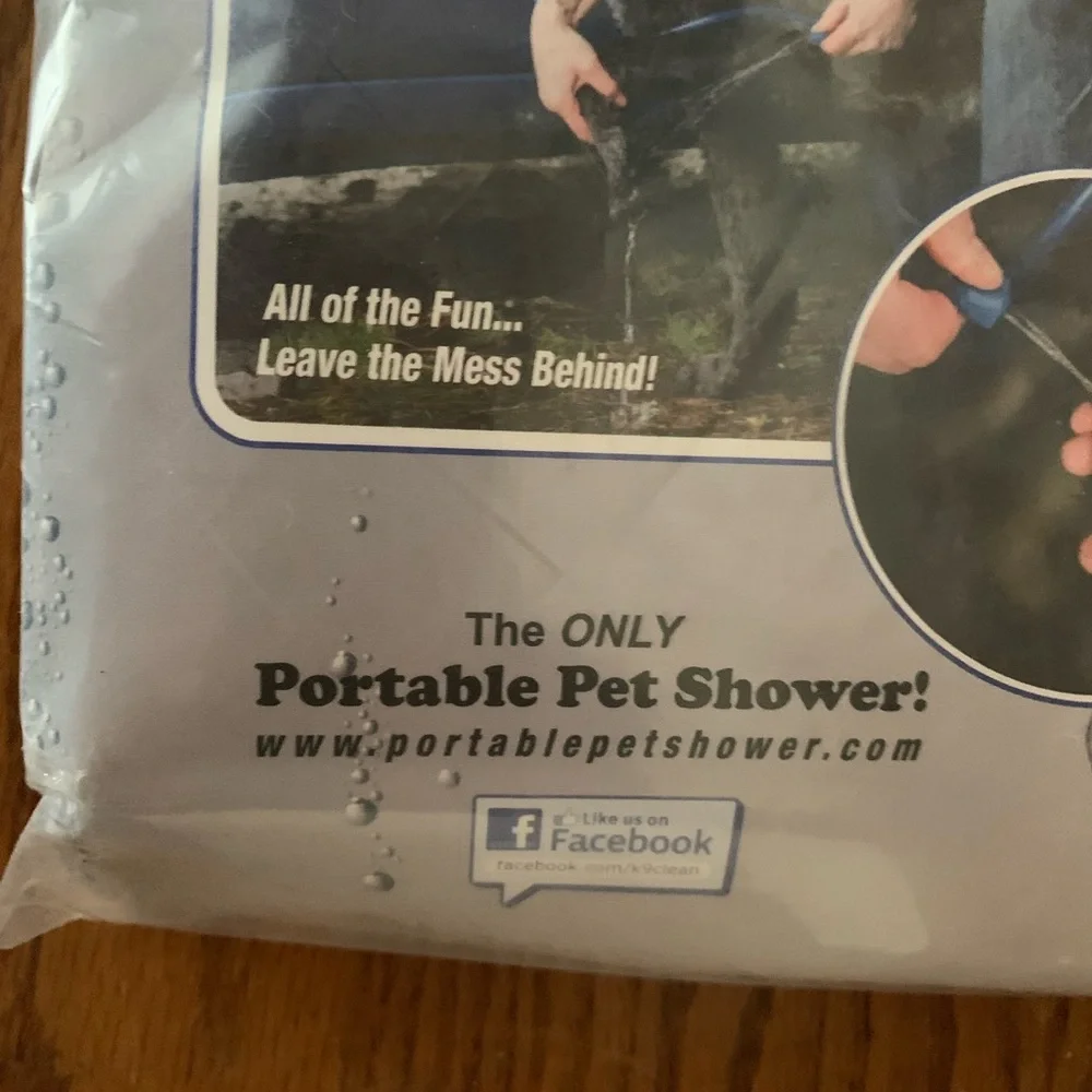 K9 Clean Portable Pet Shower NIP!!